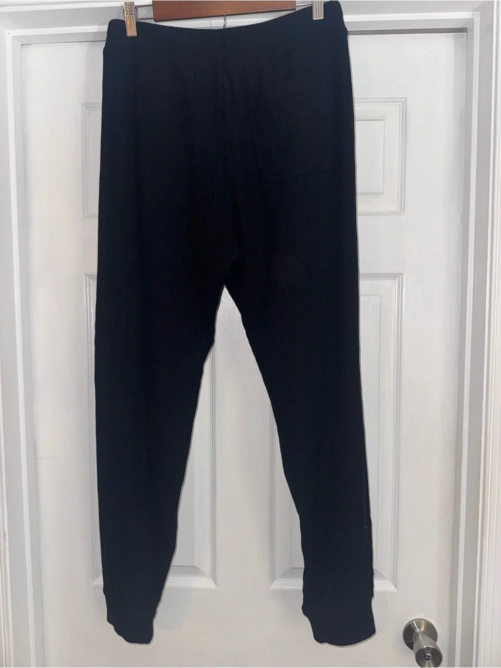 Alo Muse Sweatpants Ribbed Black L